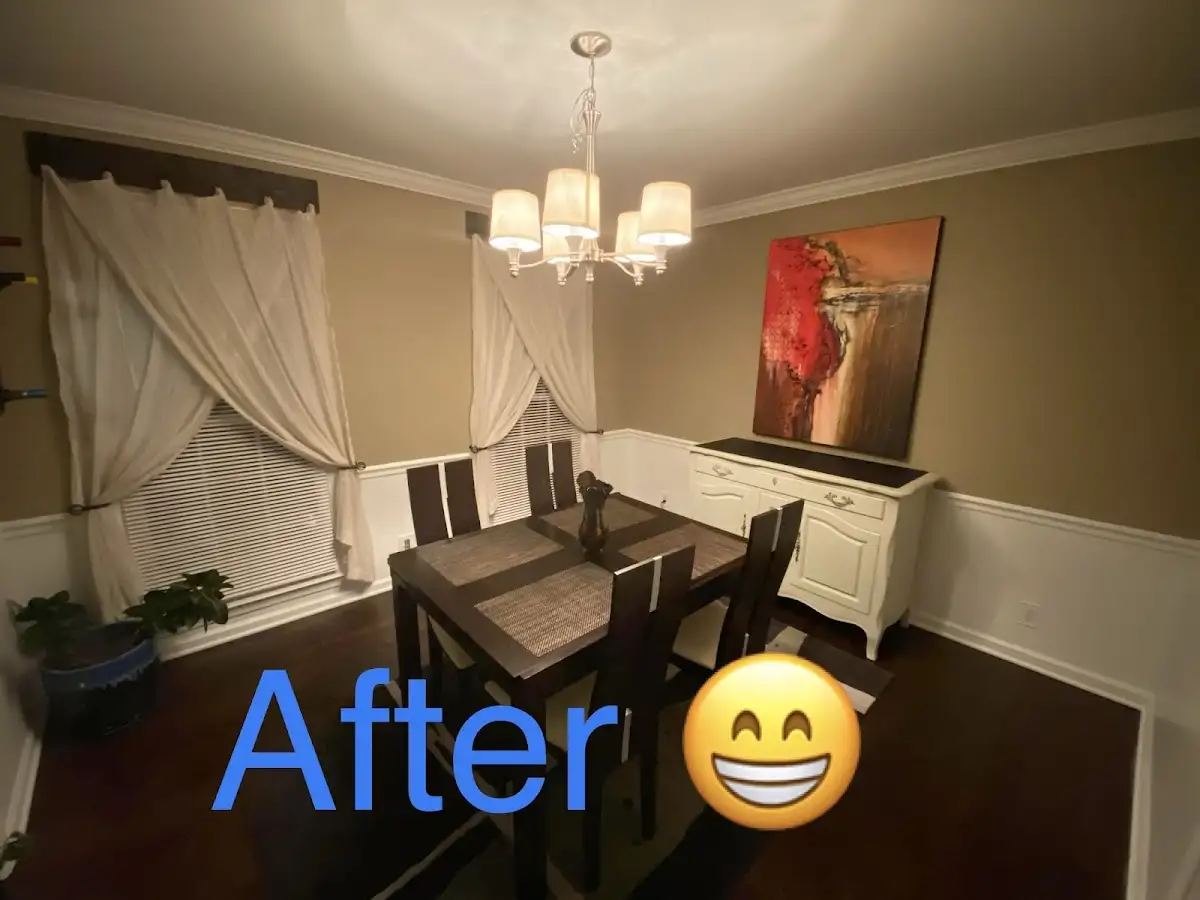 Professional dining room restoration after water damage in Elk Grove